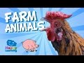 Aprende inglés. Los Animales de la Granja en Inglés | Videos Educativos para Niños