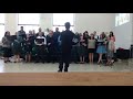Jesus me Tocou Coral Harmonia Celeste Assembleia de Deus de Jaraguá do Sul na escola dominical