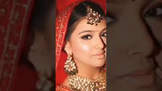 my beautiful bride before and after look ❤️ #bridal #makeup #rashmi sharma #shorts