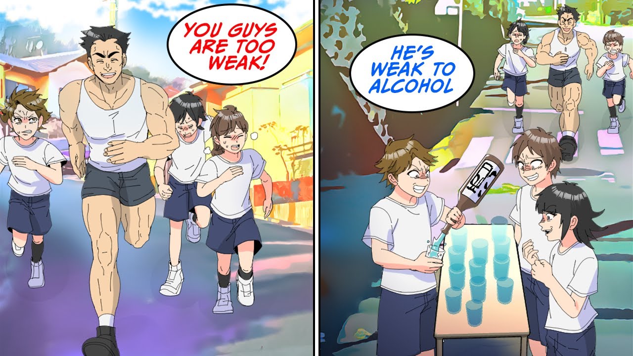 Our teacher forced us to run a marathon, but then… [Manga Dub]