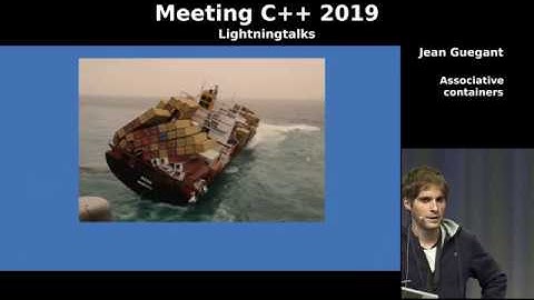 Associative containers - Jean Guegant - Meeting C++ 2019 lightning talks