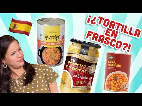 CUARENTENA: PROBANDO COMIDA ESPAÑOLA ENLATADA (PARTE 1)  #QuédateenCasa #Conmigo  - La Cooquette