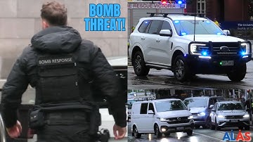 *BOMB THREAT* VICPOL // Bomb Response Unit Removes SUSPICIOUS PACKAGE | National Gallery of Victoria
