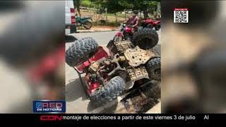 Mueren dos jóvenes tras deslizarse en four wheels y chocar con poste de luz en Las Terrenas