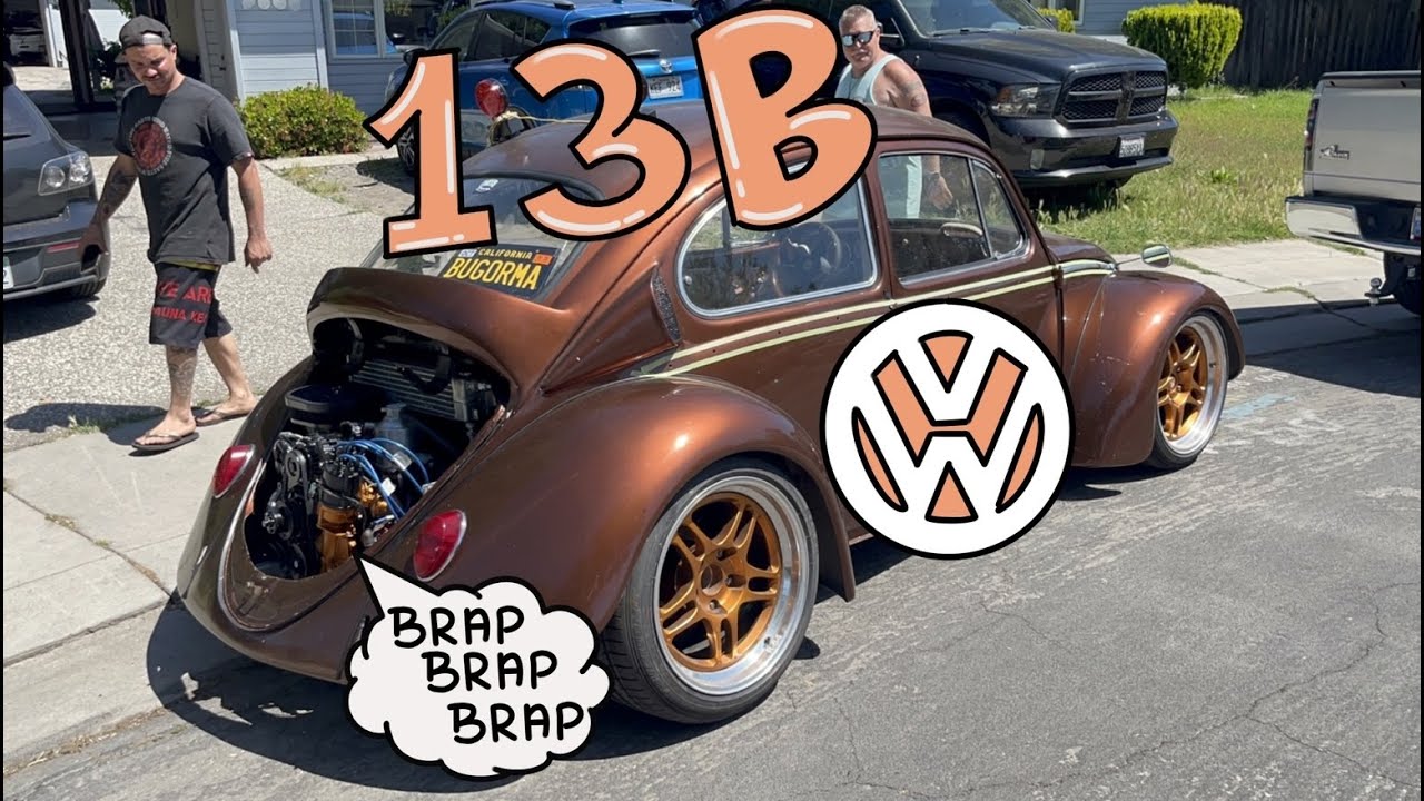 13B VW bug - YouTube