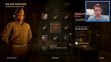 PRESTIGE 1 - Call of Duty WW2 Stats and Classes (PS4)