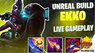 THIS EKKO BUILD IS UNREAL!!! - Wild Rift HellsDevil Plus Gameplay