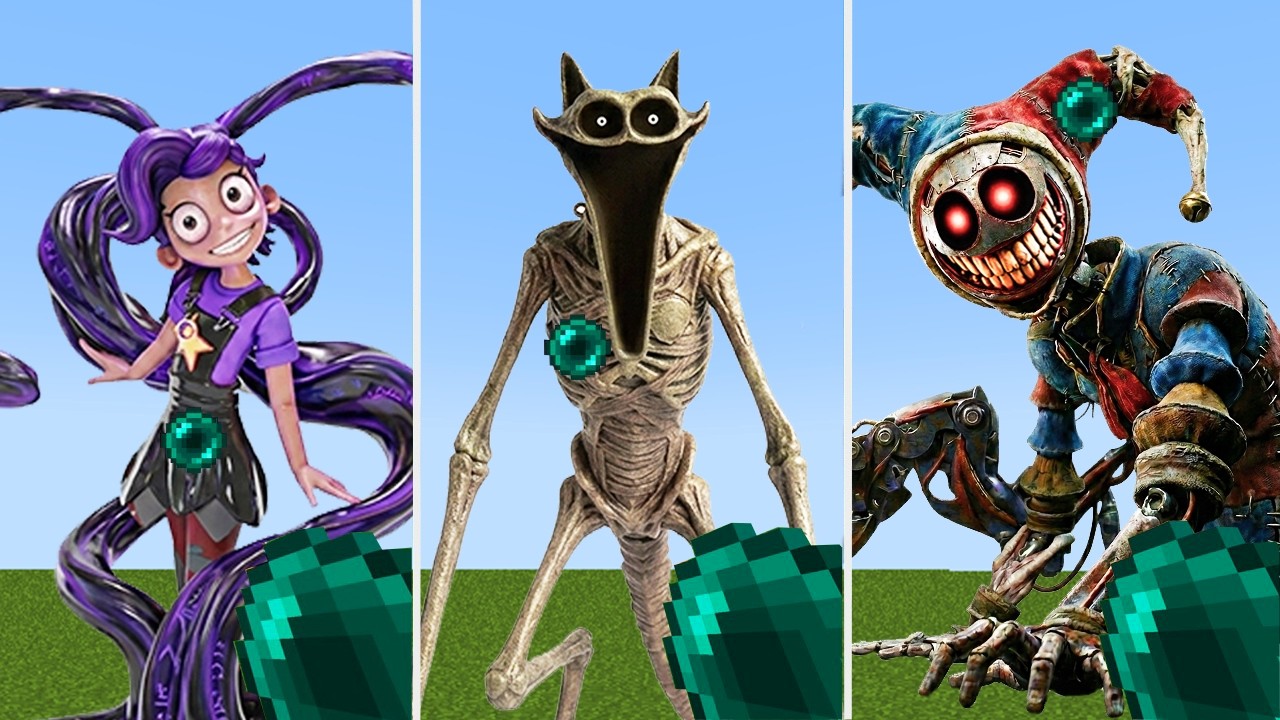 what's inside all POPPY PLAYTIME mobs ?