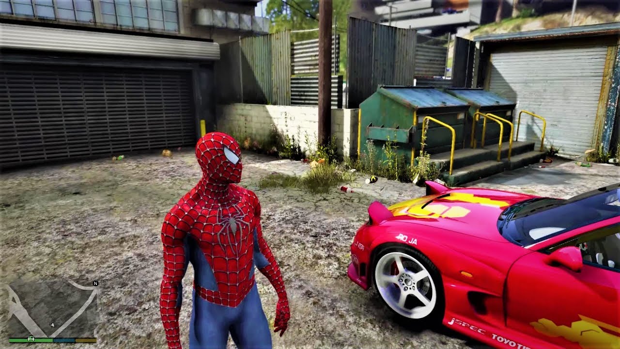 GTA 6 Next Gen 4k Graphics RTX 2080Ti Spiderman Driving 
