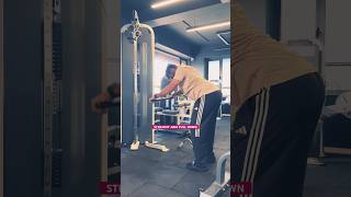 STRAIGHT ARM PULL DOWN || BACK DAY || PRACTICE || #vlog #ytshorts #back #strength #strengthtraining