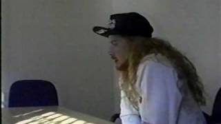 Megadeth - Dave Mustaine interviewed (6 of 12) at Raw magazine on 10-14-1990, London, England