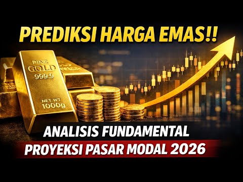 Prediksi Harga Emas!! Analisis Fundamental Proyeksi Pasar Modal 2026
