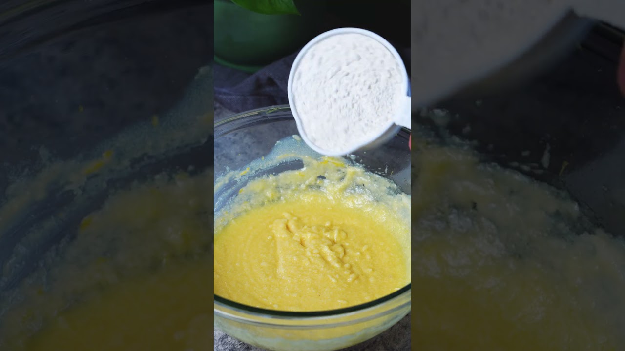 Lemon Fudge Blondies Recipe Video ASMR 