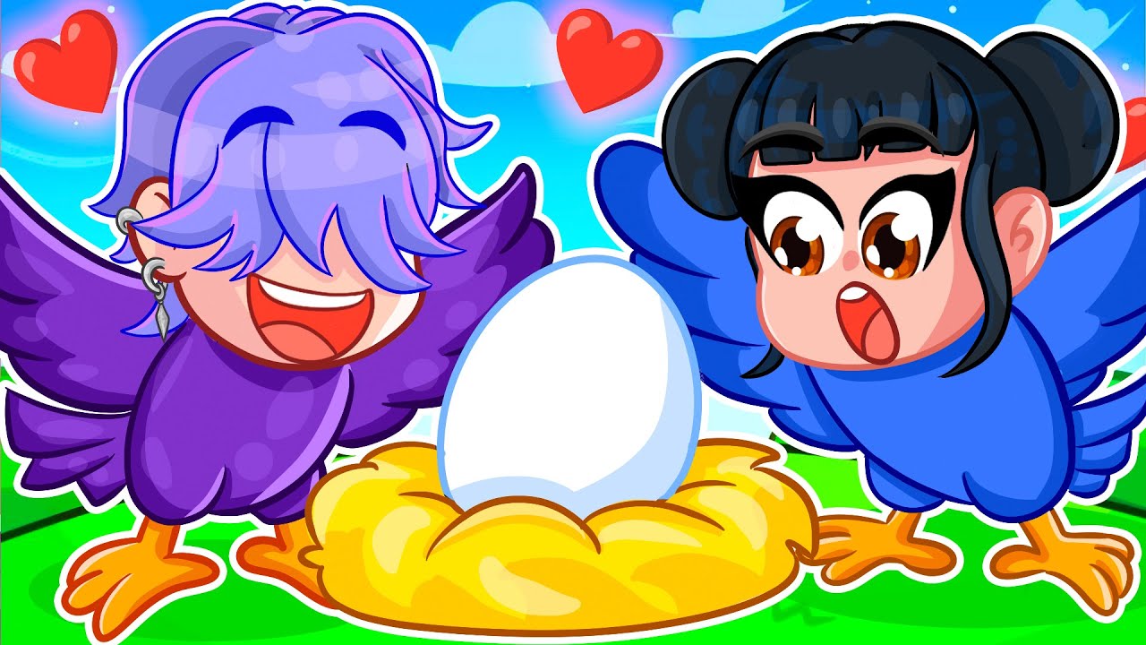 ¡NOS CONVERTIMOS en una FAMILIA de PAJAROS en ROBLOX!