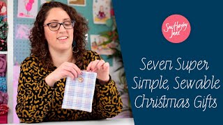 7 Sewable Christmas Gifts For Friends Family