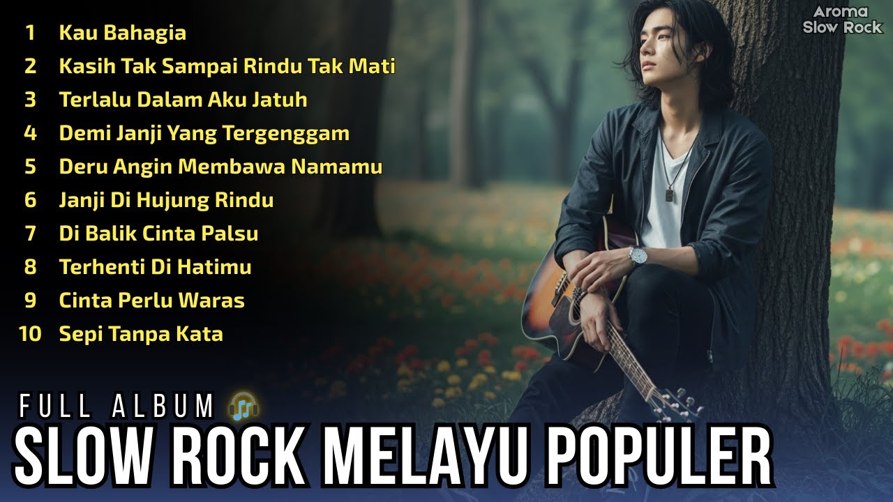 Slow Rock Melayu 2026 😭 Kisah Cinta Bertepuk Sebelah Tangan | Temani Kerja