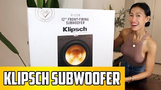 Klipsch R 125 W Subwoofer Speaker Unboxing Our Fave Subwoofer