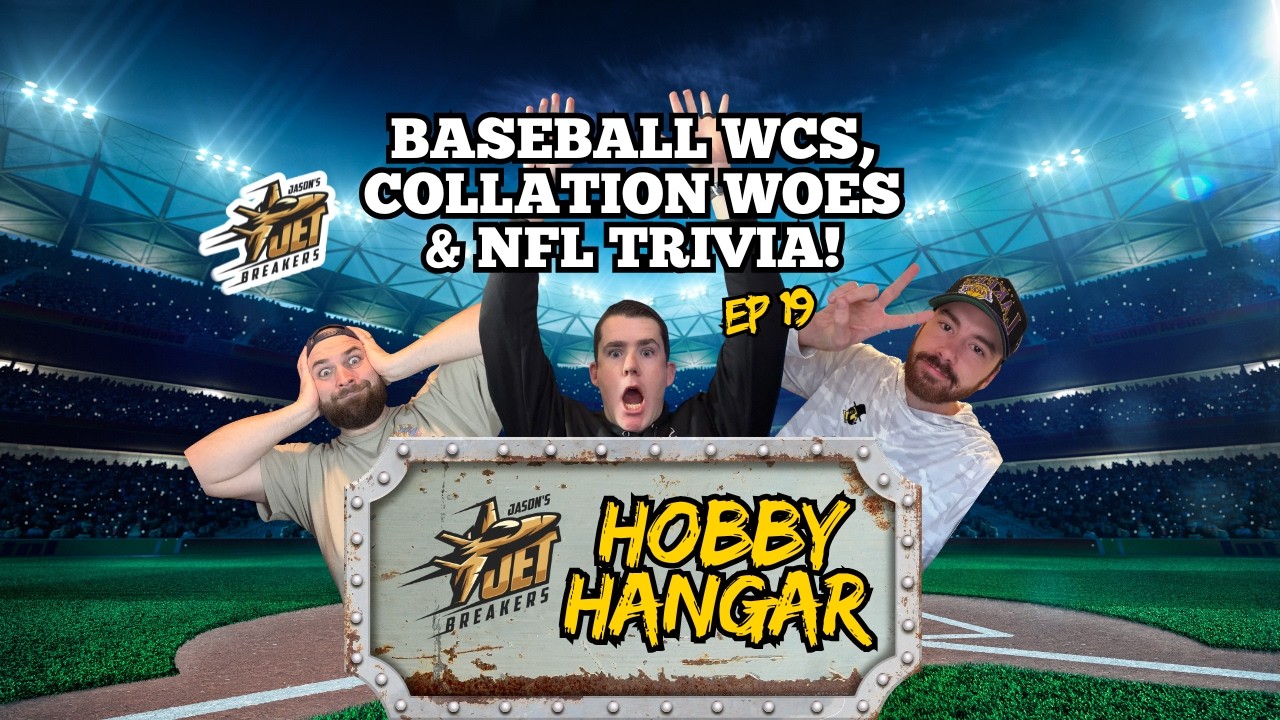 🎙️ The Hobby Hangar – Episode 20: Global Spotlight, Collation Chaos & Rookie QB Trivia