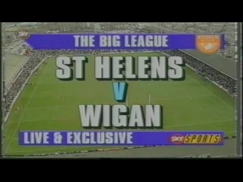 St Helens v Wigan - December 1994 (Boxing Day) - YouTube