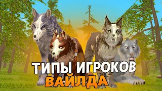 ТИПЫ ИГРОКОВ В ВАЙЛД КРАФТ! А какой ты тип?