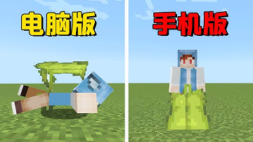 5个MC老玩家才知道版本区别，Java比基岩版更科学？