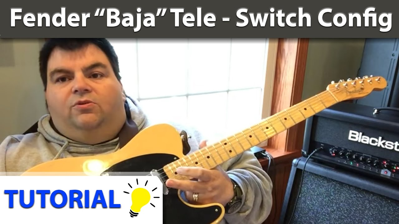 Fender Baja Tele Review / Demo / Switch Config Explained - YouTube