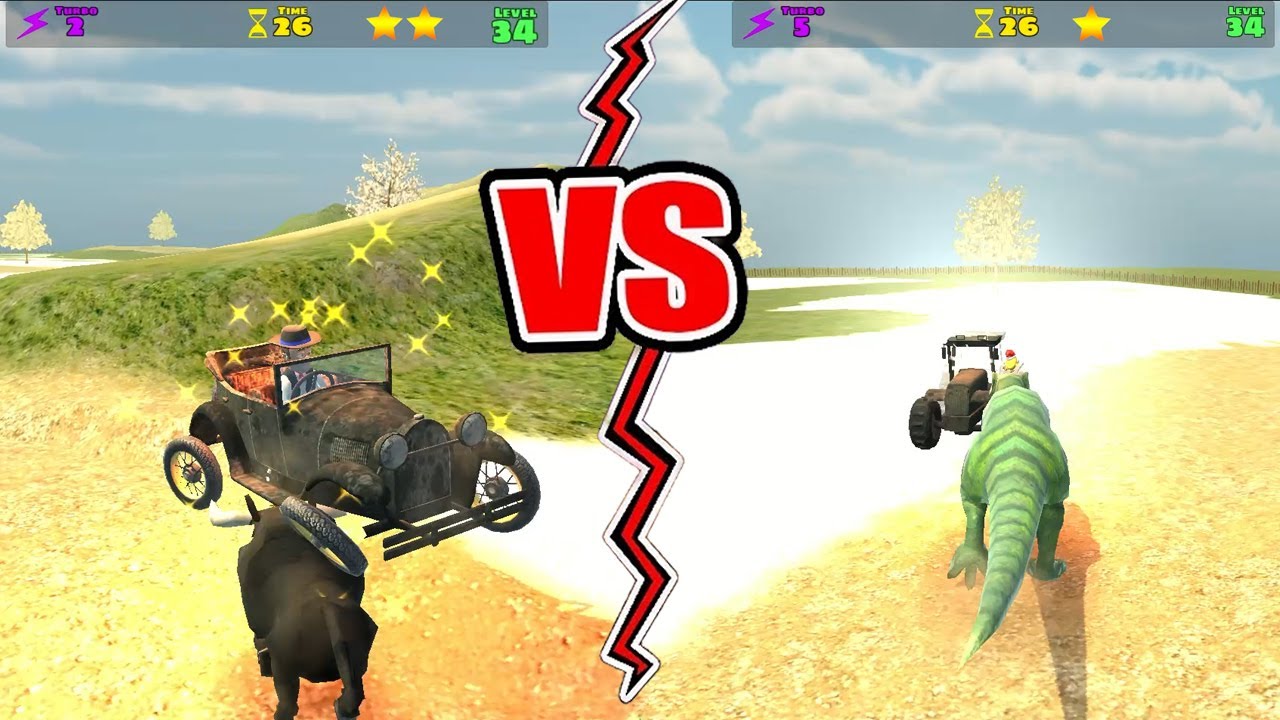 TORO VS DINO Parte 4 || QUIROZAMA 