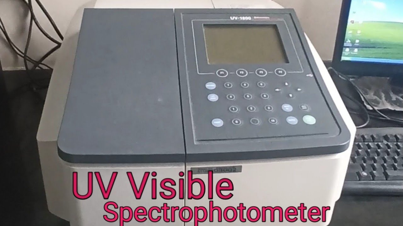 How to Perform Experiment on UV Visible Spectrophotometer( UV1800