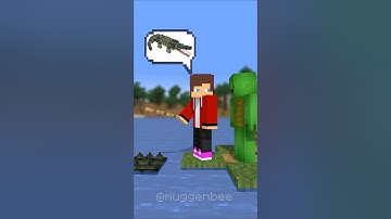 MAIZEN Who is Right JJ or Mikey - MAIZEN Minecraft Animation​ #short