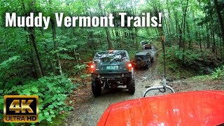 Jeeps, Toyotas, and Muddy Vermont Trails! [4K] by Seth Mellinger 3,422 views 2 years ago 21 minutes