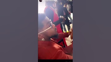 Wizkid on set of “Abracadabra” remix video shoot with Rexxie, Skiibii & Naira Marley
