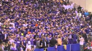 Gonzaga Fans Dominate the Pre-Game Celebrations