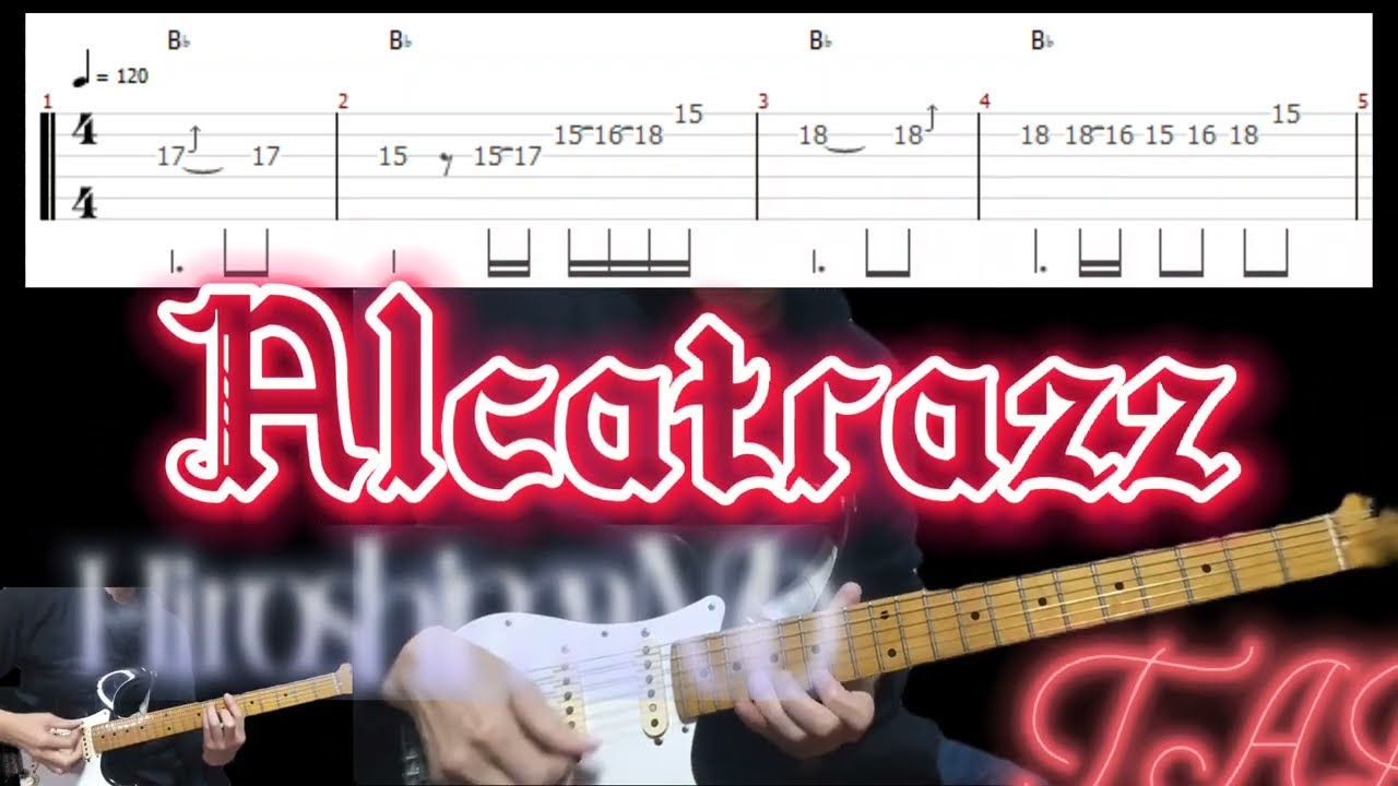 Yngwie Malmsteen/Alcatrazz/Hiroshima Mon amour/ギター タブ譜