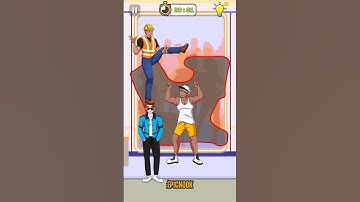 Pose to Hide: Tricky Puzzle Hilarious Fail #40 #trickypuzzle #puzzlegame #mobilegame #gaming #fail