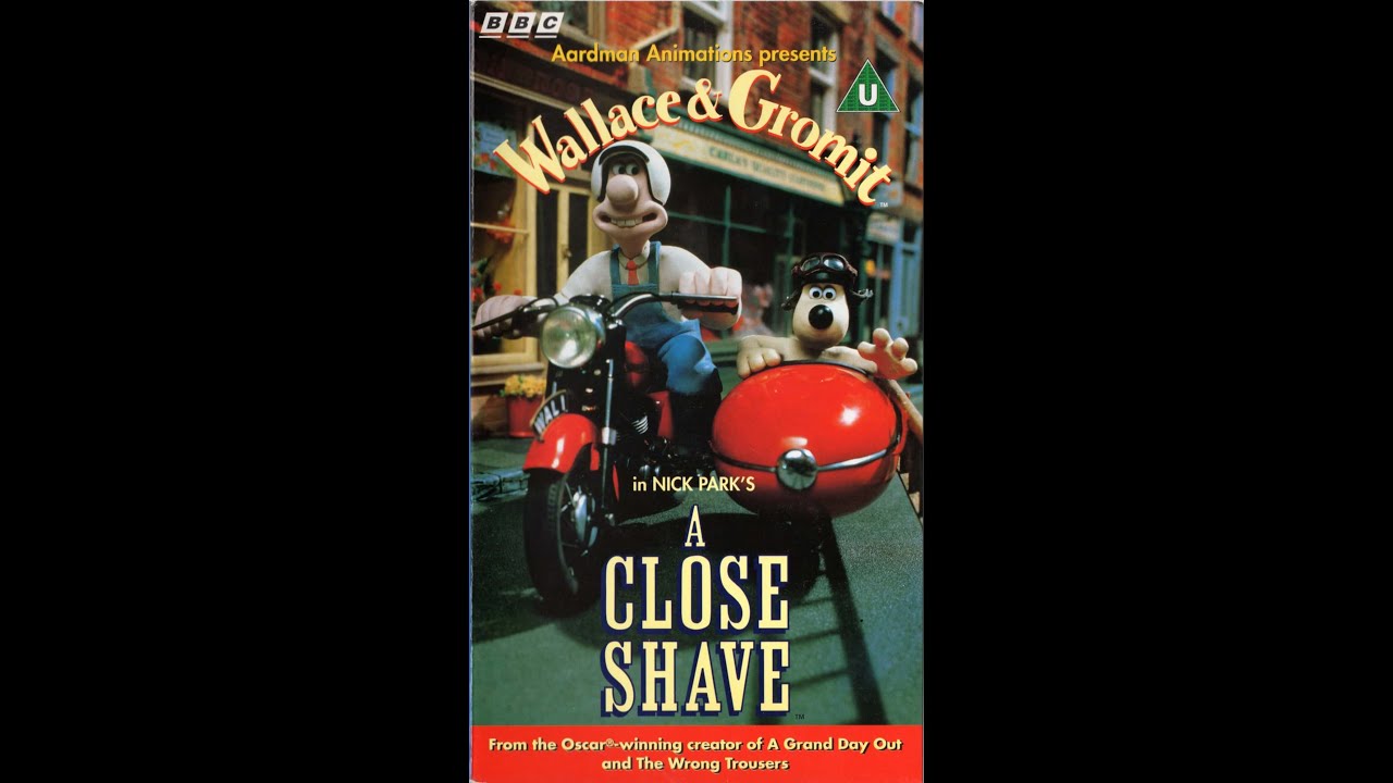 Opening & Closing to Wallace & Gromit A Close Shave UK VHS (1995