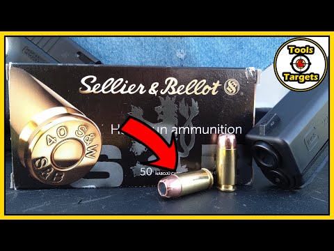 Can BIGGER Do Better?...Sellier & Bellot .40S&W Self-Defense AMMO Test!