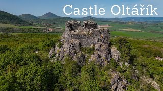 Ruins of Castle/Zřícenina Hradu Oltářík 4K | DJI Mini 4 Pro