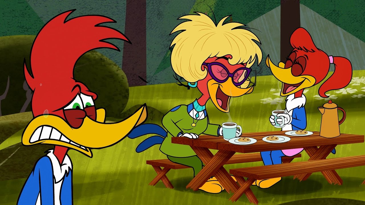 Winnie Meets Woody’s Mother!  | Woody Woodpecker