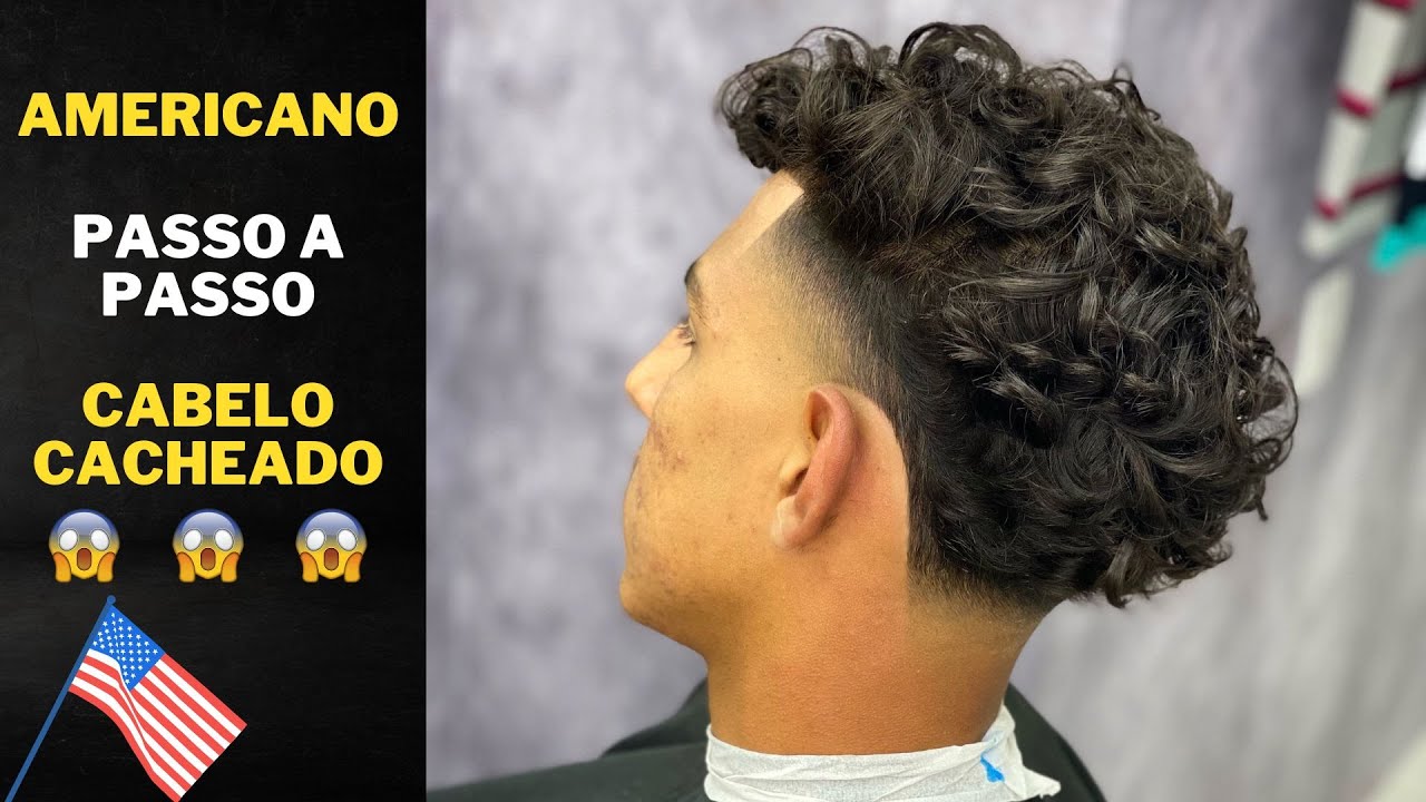 COMO FAZER CORTE AMERICANO / PASSO A PASSO (Taper Fade) 🥋😱 - YouTube