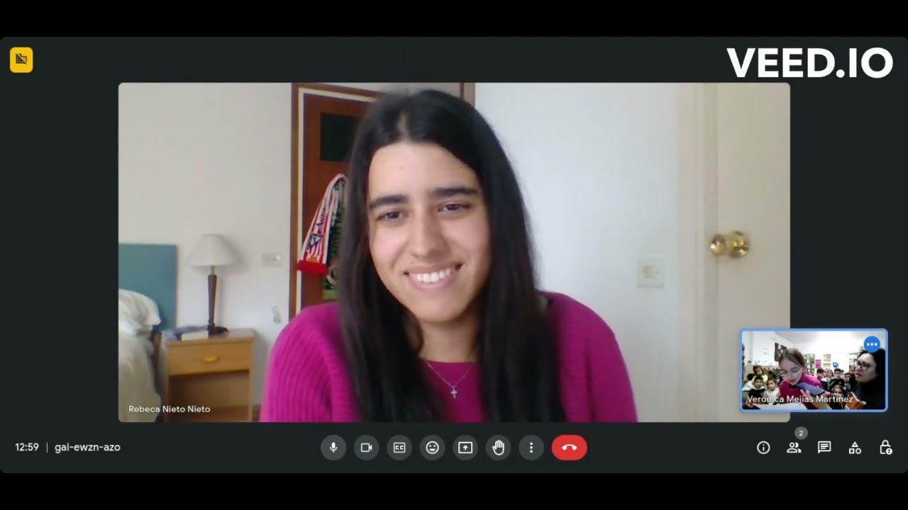 Día de la Mujer y la Niña en la  Ciencia. Entrevista a Rebeca Nieto. CEIP PÍO XII, La Morera ( Ba )