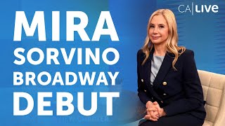 Mira Sorvino on Broadway Debut & ‘Signing Tony Raymond’ | Candid Hollywood Chat 🎭
