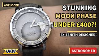Award winning 80-Hour In-House Moon Phase for £375?! | Agelocer Astronomer Watch Review