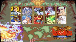 Darkstalkers: The Night Warriors | PYRON | Secret Character 【Arcade / 1994】4K 60ᶠᵖˢ