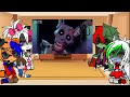 Security Breach/Sb react to hello again by @GH's {Fnaf} Not Original