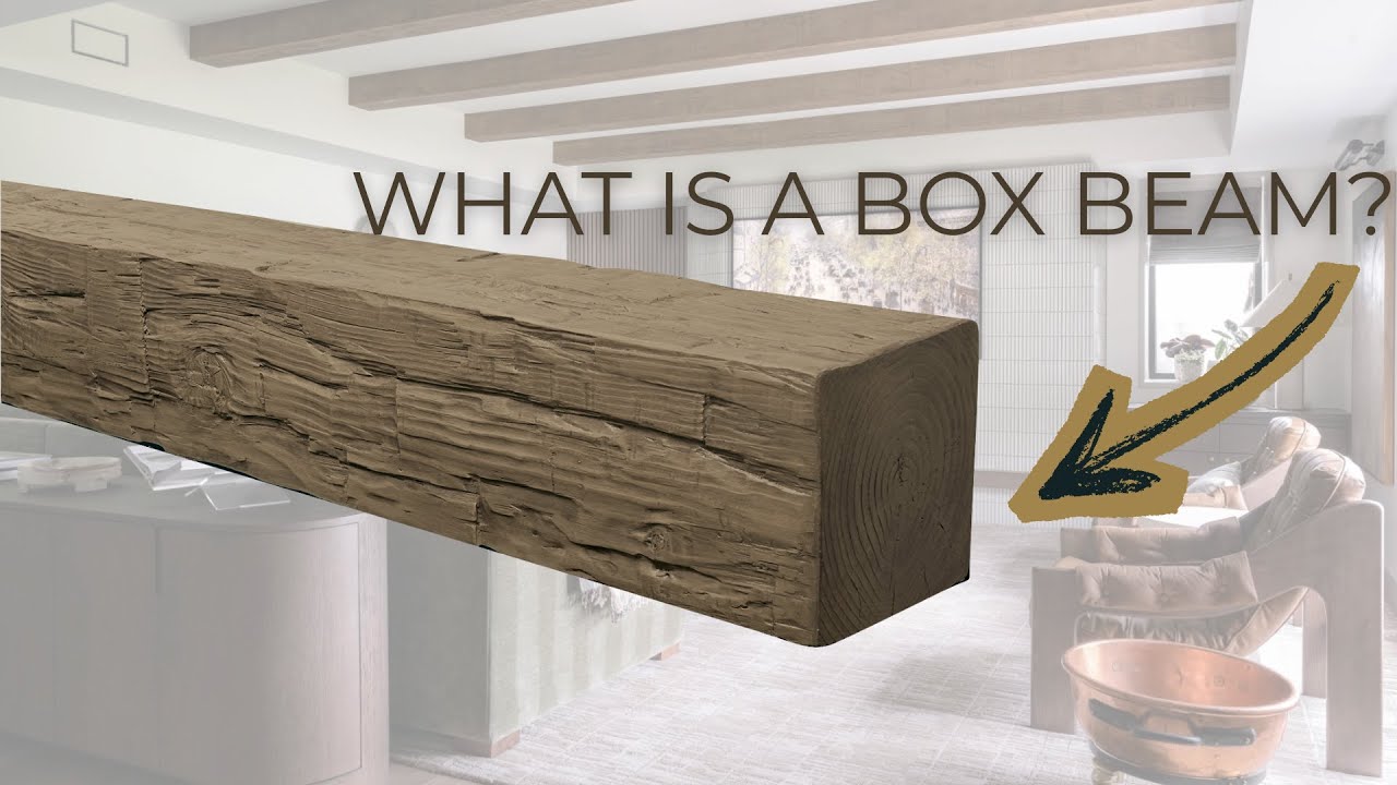 What Is a Box Beam? | Faux Wood Beams Explained by Barron Designs - YouTube