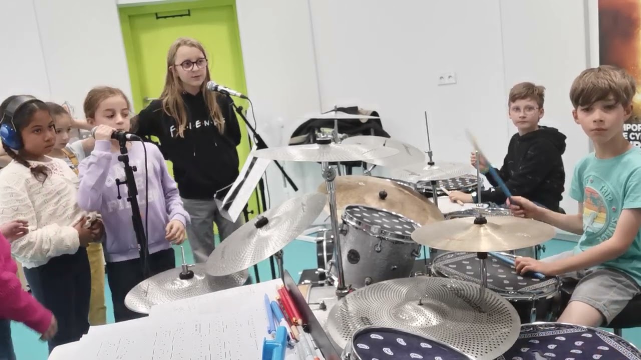 Composition "La fête" des éveils de Drum-inc&Co.