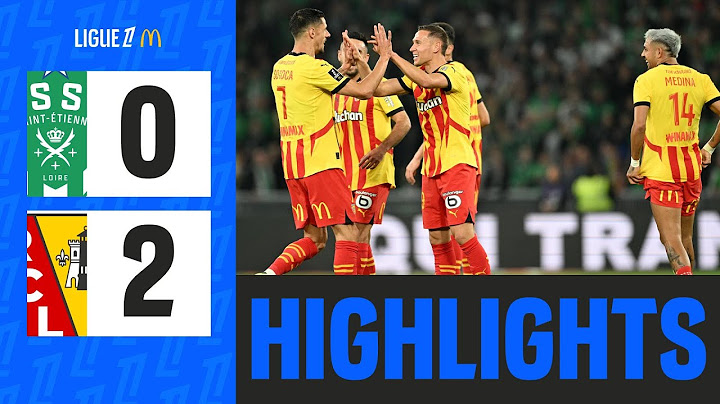 Lens RENVERSE St-Étienne à Geoffroy-Guichard | 8ème journée - Ligue 1 McDonald's 24/25
