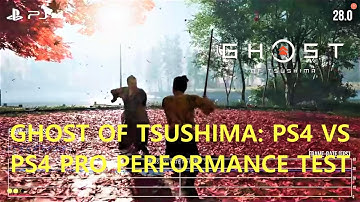 Ghost of Tsushima | PS4 vs PS4 Pro Comparison | Performance Testing