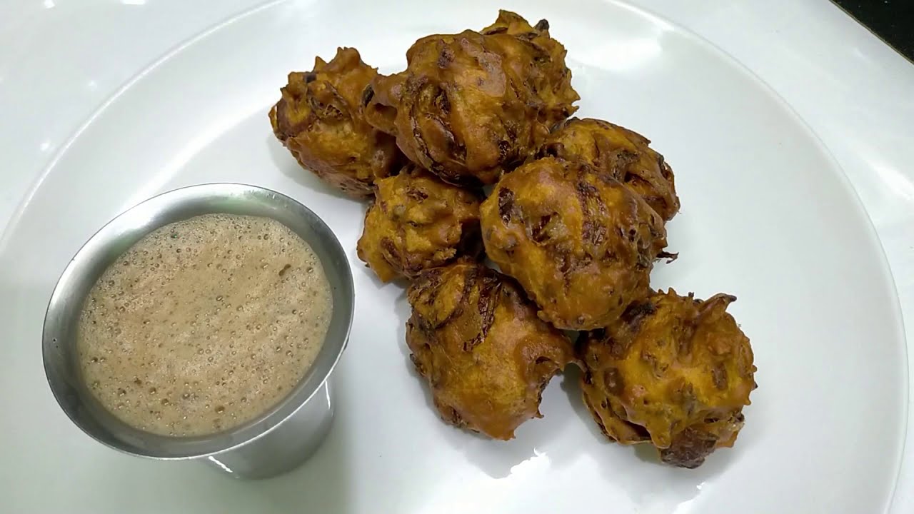 Onion Bonda Tea Kadai Bonda Vengaya Bonda Tea Time Snack Onion