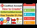 How to Create Cashmaal Account in 2021  How to Verify ...